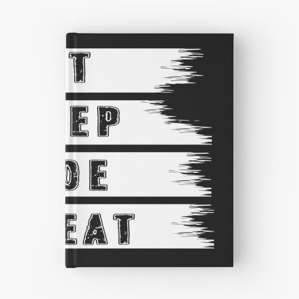 Item preview, Eat Sleep Code Repeat design for developers, programmers designed and sold by NippoArts.