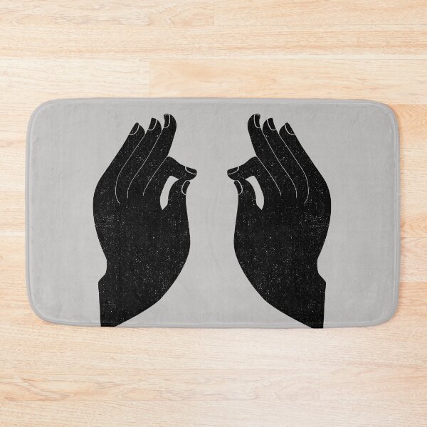 Item preview, CHIN MUDRA GESTURE BOHO MINIMAL BOHEMIAN SILHOUETTE designed and sold by chatzous.