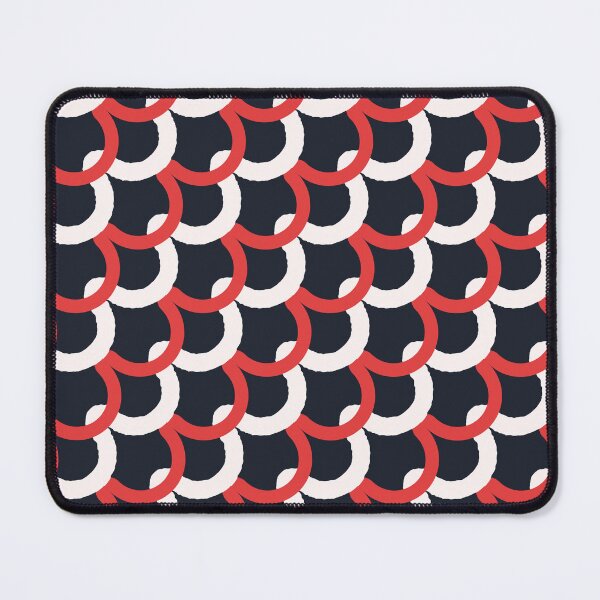 Item preview, 1940s Inspired Textile Print | Multicolored Abstract Curls designed and sold by clubnoirai.
