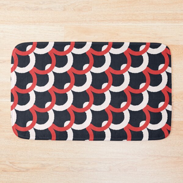 Item preview, 1940s Inspired Textile Print | Multicolored Abstract Curls designed and sold by clubnoirai.