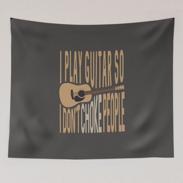 Item preview, I Play Guitar T-Shirt For Guitar Players designed and sold by Creekman Designs.