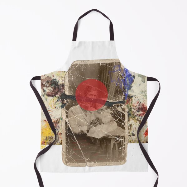 Item preview, Portrait in red and cross designed and sold by AWAarts.