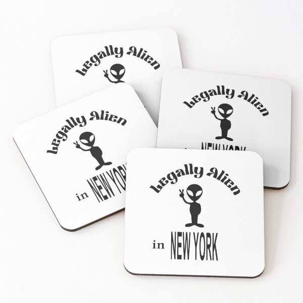 Item preview, Legally Alien in NEW YORK Black Writing designed and sold by akaiawa.