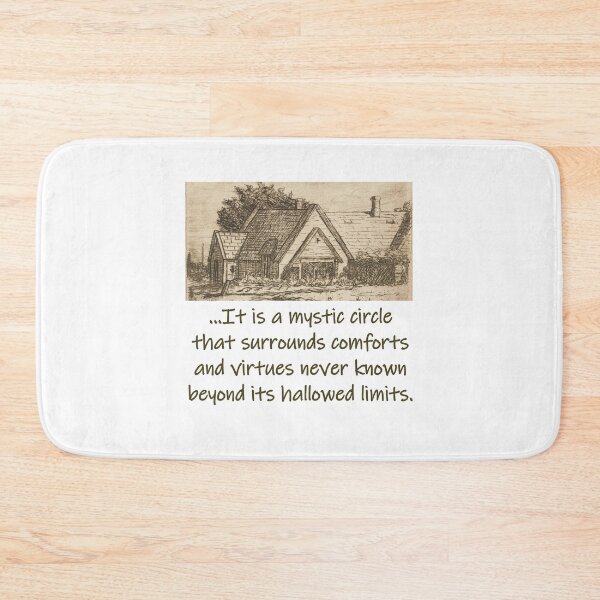 Item preview, It Is A Mystic Circle - Home Quote  designed and sold by CrankyOldDude.