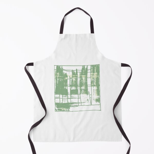 Item preview, Liminal Space in Pistachio Abstraction and white background designed and sold by BlackArtichoke.