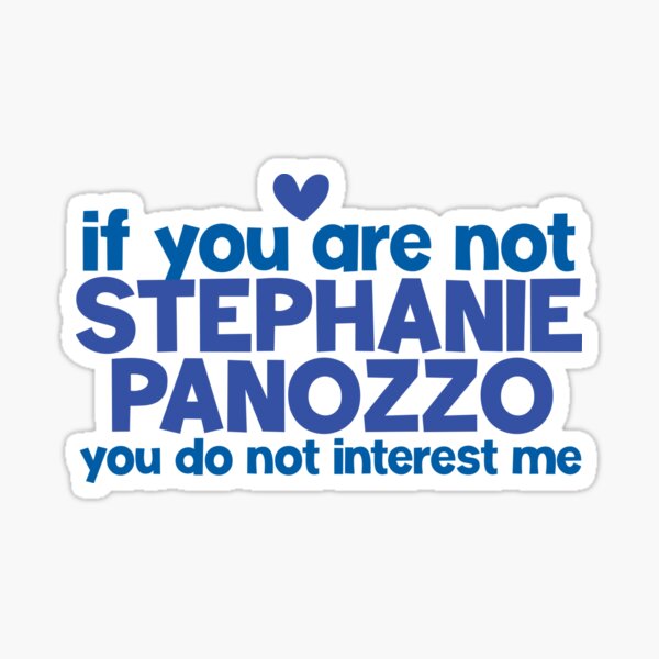 Item preview, Stephanie Panozzo Merch designed and sold by chellys.