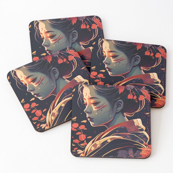 Item preview, Geisha digital artwork/ illustration  designed and sold by Milpajg.