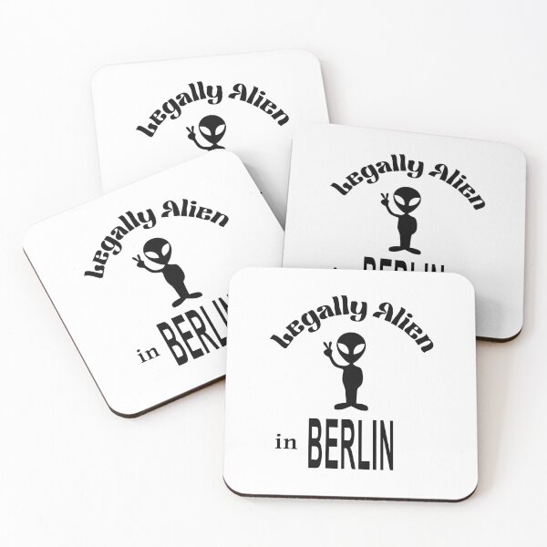 Item preview, Legally Alien in BERLIN Black Writing designed and sold by akaiawa.