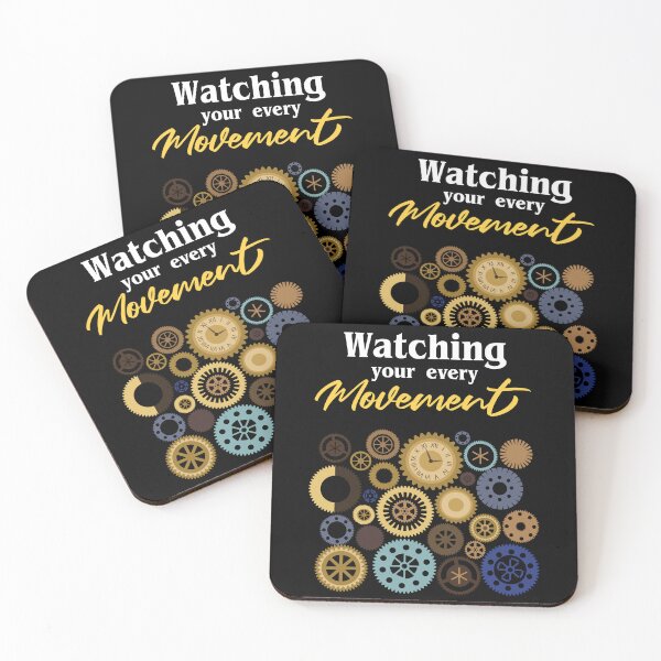Item preview, Watching Your Every Movemet Wrist Watch designed and sold by MooonTees.