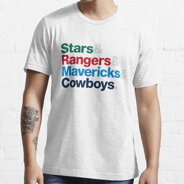 Dallas Cowboys stars mavericks Texas rangers legend team shirt