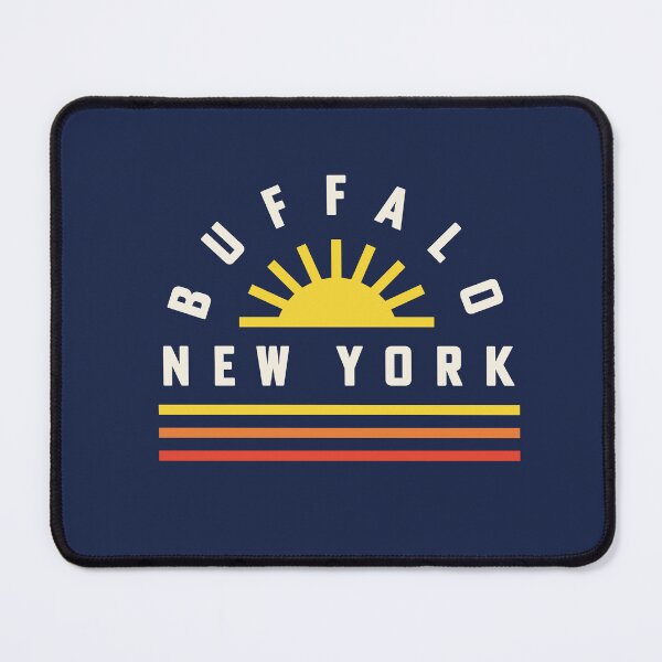 Item preview, Buffalo NY Retro Vintage Stripes Sunshine designed and sold by yelly123.
