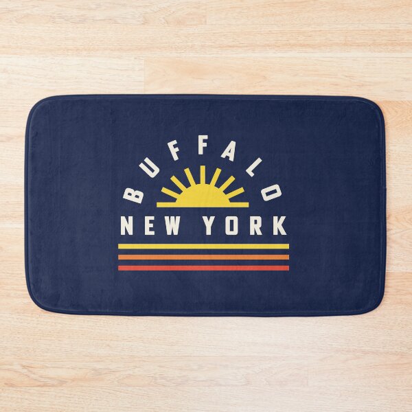 Item preview, Buffalo NY Retro Vintage Stripes Sunshine designed and sold by yelly123.