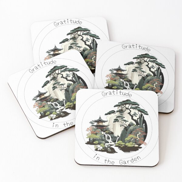 Item preview, Gratitude in the Garden: Japanese Gardening Design designed and sold by Mindful-Designs.