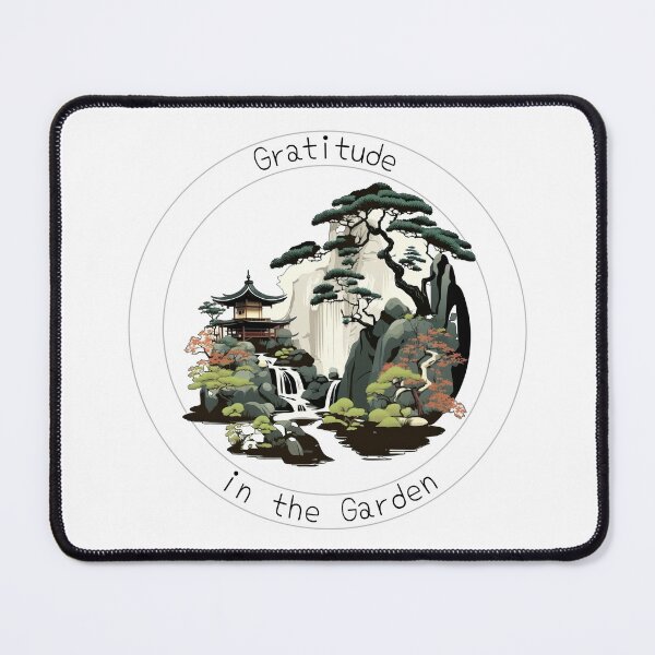 Item preview, Gratitude in the Garden: Japanese Gardening Design designed and sold by Mindful-Designs.