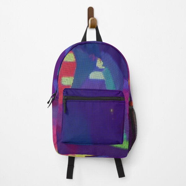 Item preview, Neon Colorful Abstract Wolf 8-bit Pixel Art designed and sold by PixelDripped.