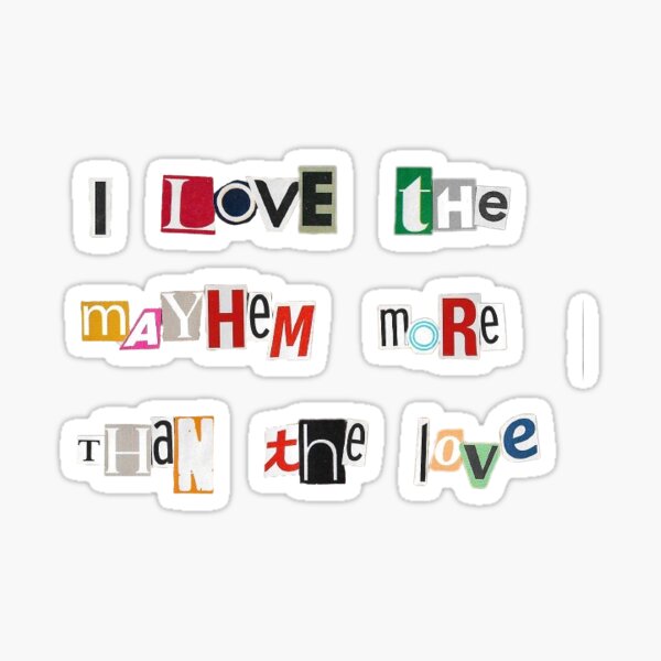 " Fall Out Boy (Coffee's For Closers) Collage Sticker" Sticker for Sale