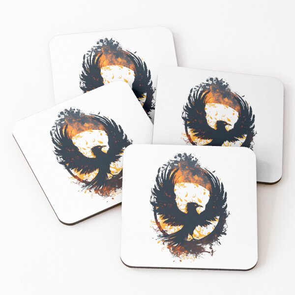 Item preview, Phoenix Silhouette designed and sold by ShadowAndSlate.