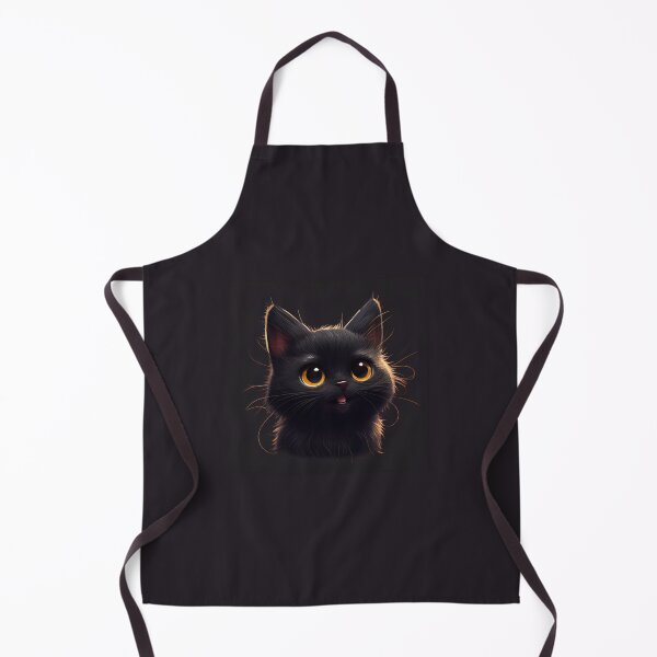 Item preview, Adorable Black Kitten with a Smile designed and sold by zoericoart.