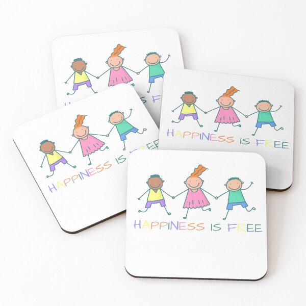 Item preview, HAPPINESS IS FREE designed and sold by Custom Gift Design .