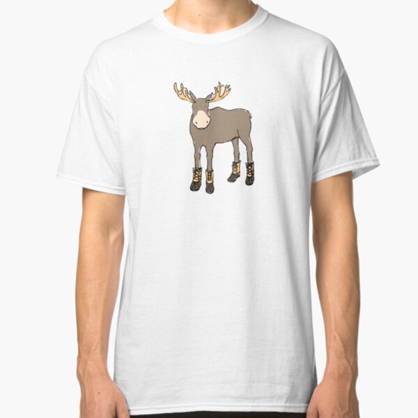 Moose in Boots Classic T-Shirt
