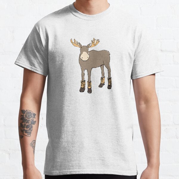 Moose in Boots Classic T-Shirt