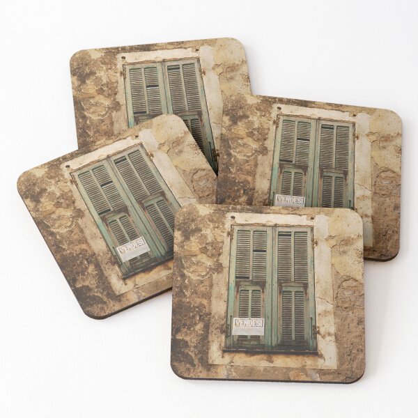 Item preview, Old Window With Green Shutters  designed and sold by jojobob.