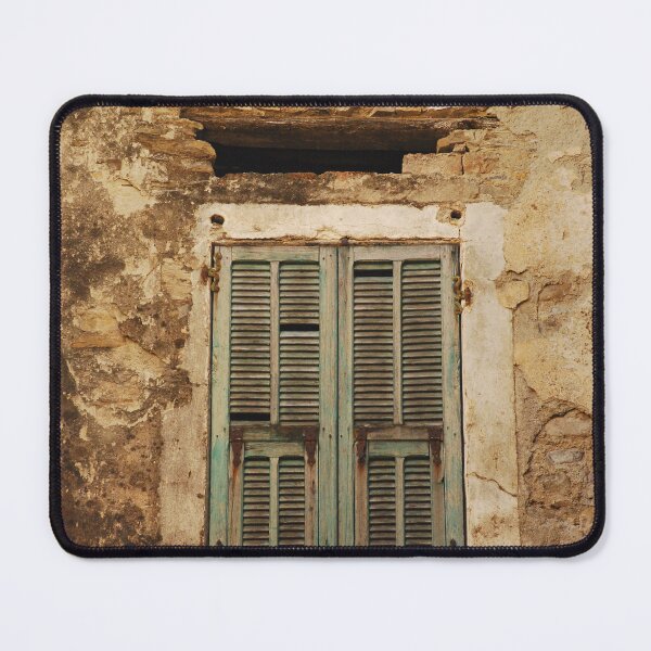 Item preview, Old Window With Green Shutters designed and sold by jojobob.