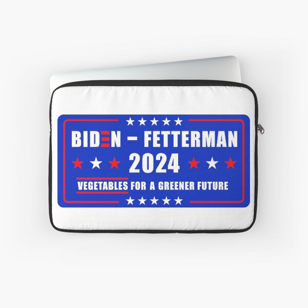 Item preview, Biden Fetterman 2024 A No Brainer...Vegetables? Anti Woke - Anti Democrat - Funny Republican/Conservative Stickers designed and sold by WeAreRightStore.