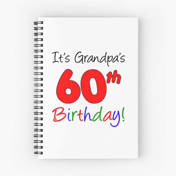 Item preview, It's Grandpa's 60th Birthday designed and sold by jaycartoonist.