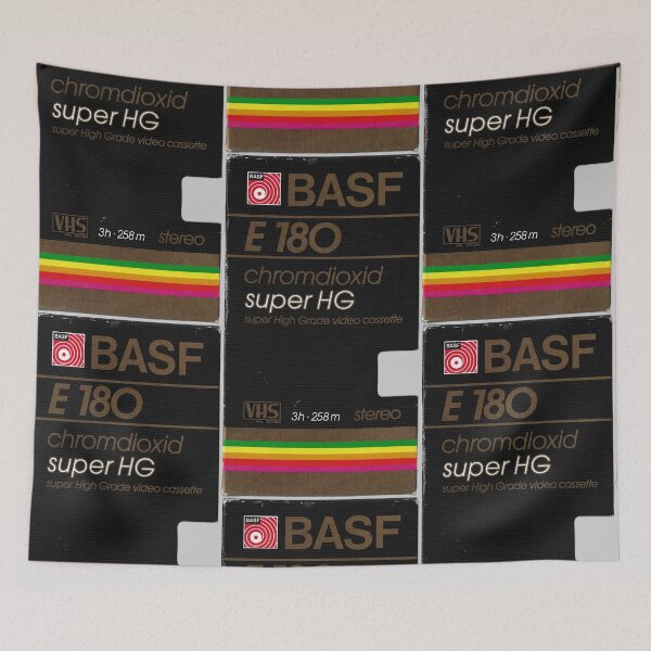 Item preview, VHS Cover BASF chromdioxid designed and sold by Linubidix.