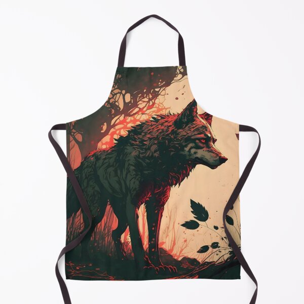 Artikelvorschau, Wolf im Wald entworfen und verkauft von SuperSoulArts.