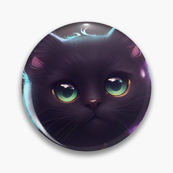 Item preview, Adorable Black Kitten with a Smile designed and sold by zoericoart.