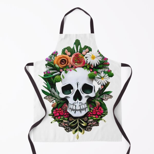 Item preview, Skull Head With Roses, Floral Skull, Heartbreak designed and sold by STEPHEN-KEMP.