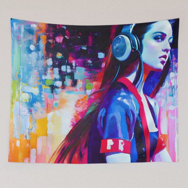Item preview, DJ - Beat Drop Beauty designed and sold by ElLocoMus.