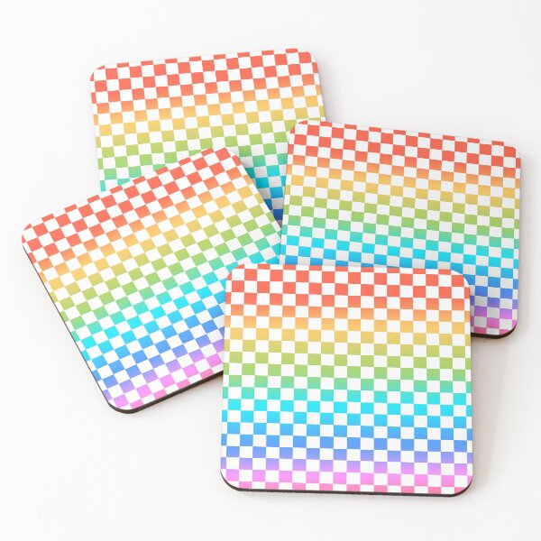Item preview, Rainbow Checkerboard  designed and sold by misimichu.