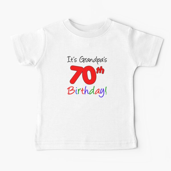 Item preview, It's Grandpa's 70th Birthday designed and sold by jaycartoonist.