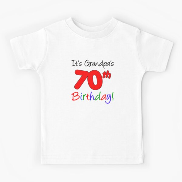 Item preview, It's Grandpa's 70th Birthday designed and sold by jaycartoonist.
