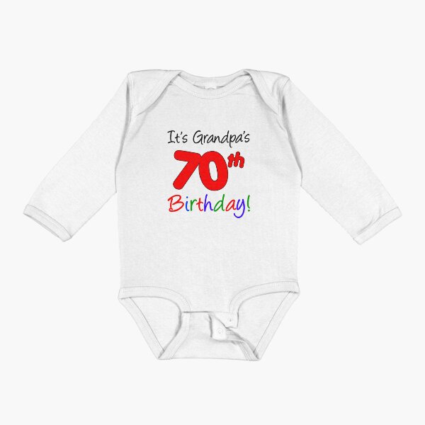 Item preview, It's Grandpa's 70th Birthday designed and sold by jaycartoonist.