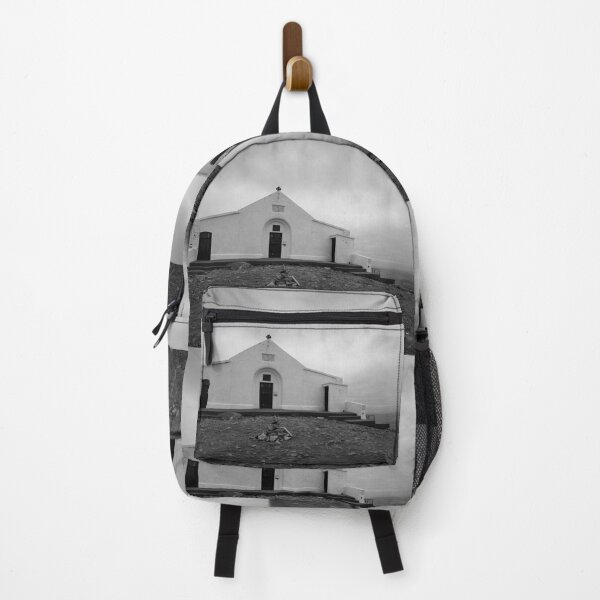 Item preview, Croagh patrick black and white chapel mountain faith designed and sold by eddiebarronshop.