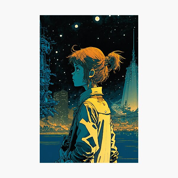 Scifi girl Photographic Print