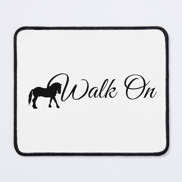 Item preview, Horse Walk On (Black Lettering) designed and sold by LifeOutside.