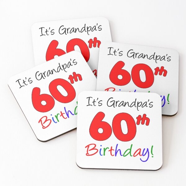 Item preview, It's Grandpa's 60th Birthday designed and sold by jaycartoonist.