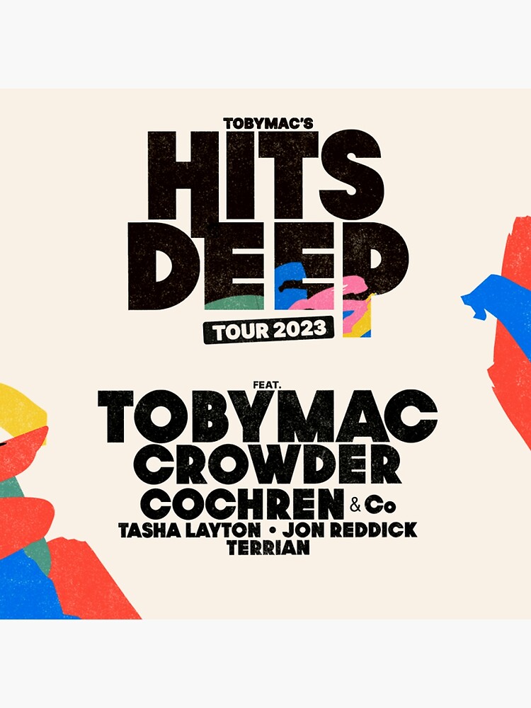 Disover Toby Macs Deep Hits Tour 2023 barnes2 Premium Matte Vertical Poster
