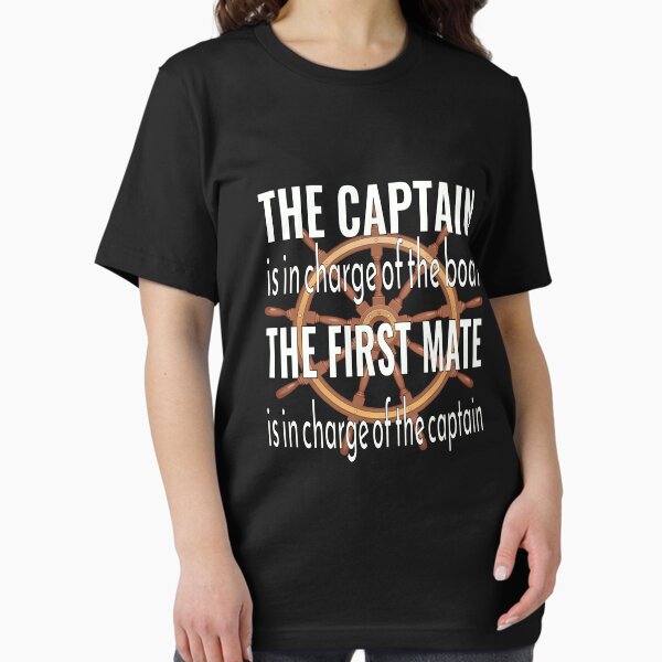 Item preview, Captain and first mate designed and sold by CottagePop.