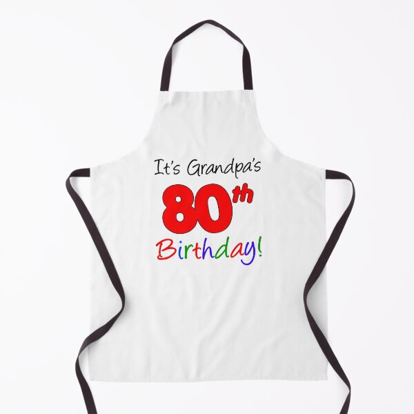 Item preview, It's Grandpa's 80th Birthday designed and sold by jaycartoonist.