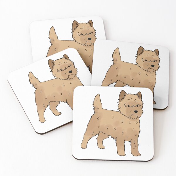 Item preview, Cairn terrier dog cute illustration  designed and sold by Yarafantasyart.