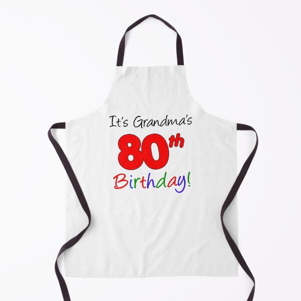 Item preview, It's Grandma's 80th Birthday designed and sold by jaycartoonist.