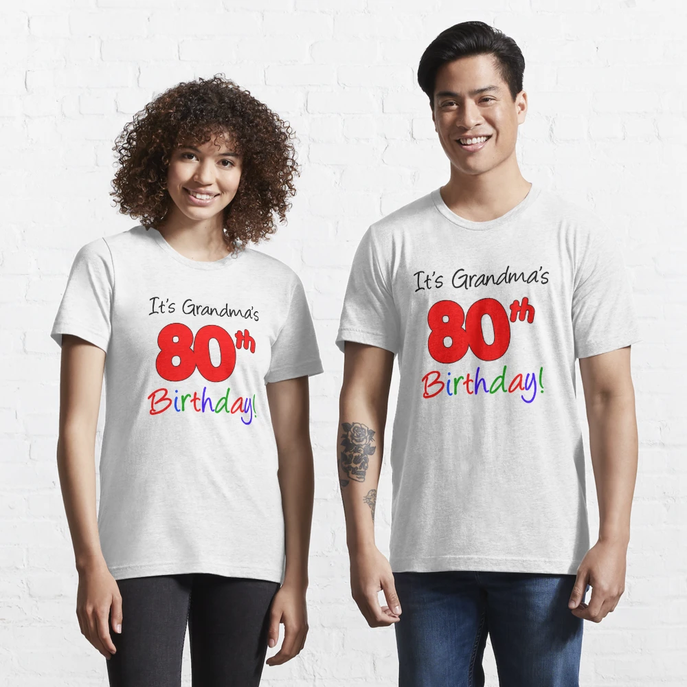 80 Years of Being Awesome Pickleball 80th Birthday T-Shirt