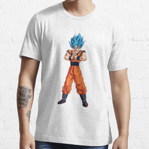 Goku SSJ Blue - Full Body Art Board Print by Quinjao