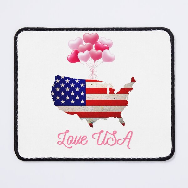 Item preview, Love USA - Map USA - United States of America designed and sold by Globuwear.
